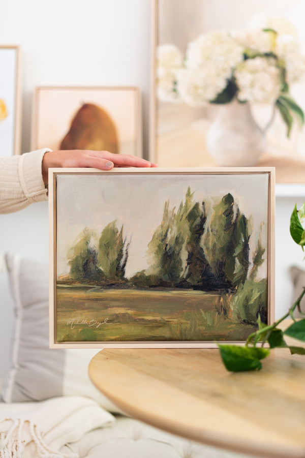 Michelle Boyd Studio - varnished print - oil painting - limited edition - Texas artist - framed print