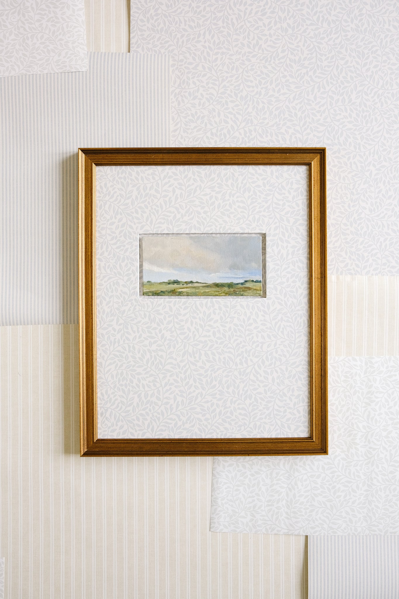 Renewal - 3x6" Oil on Panel - Matted & Framed