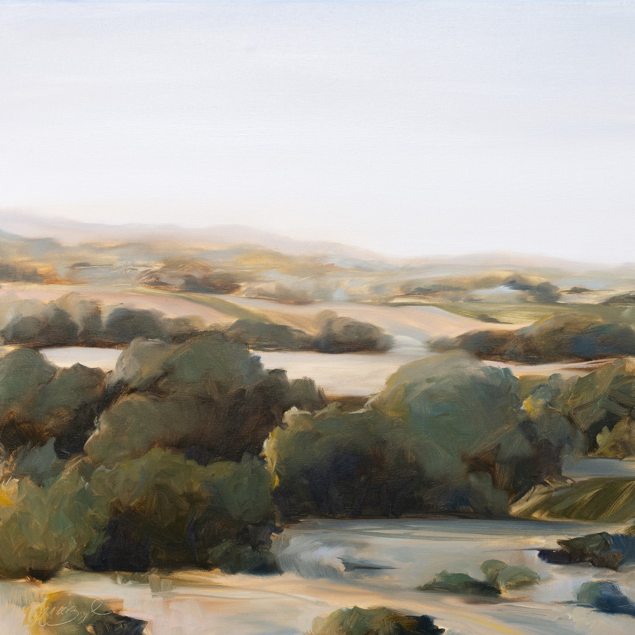 You Are Gold To Me - 24x24" Oil on Linen