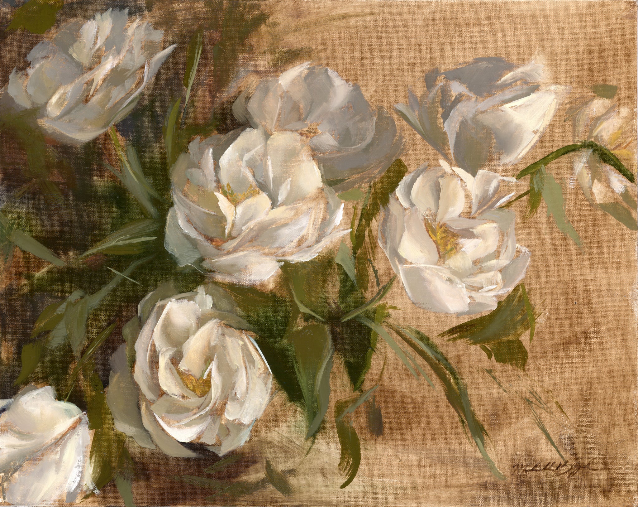Arabesque - 11x14" Oil on Panel
