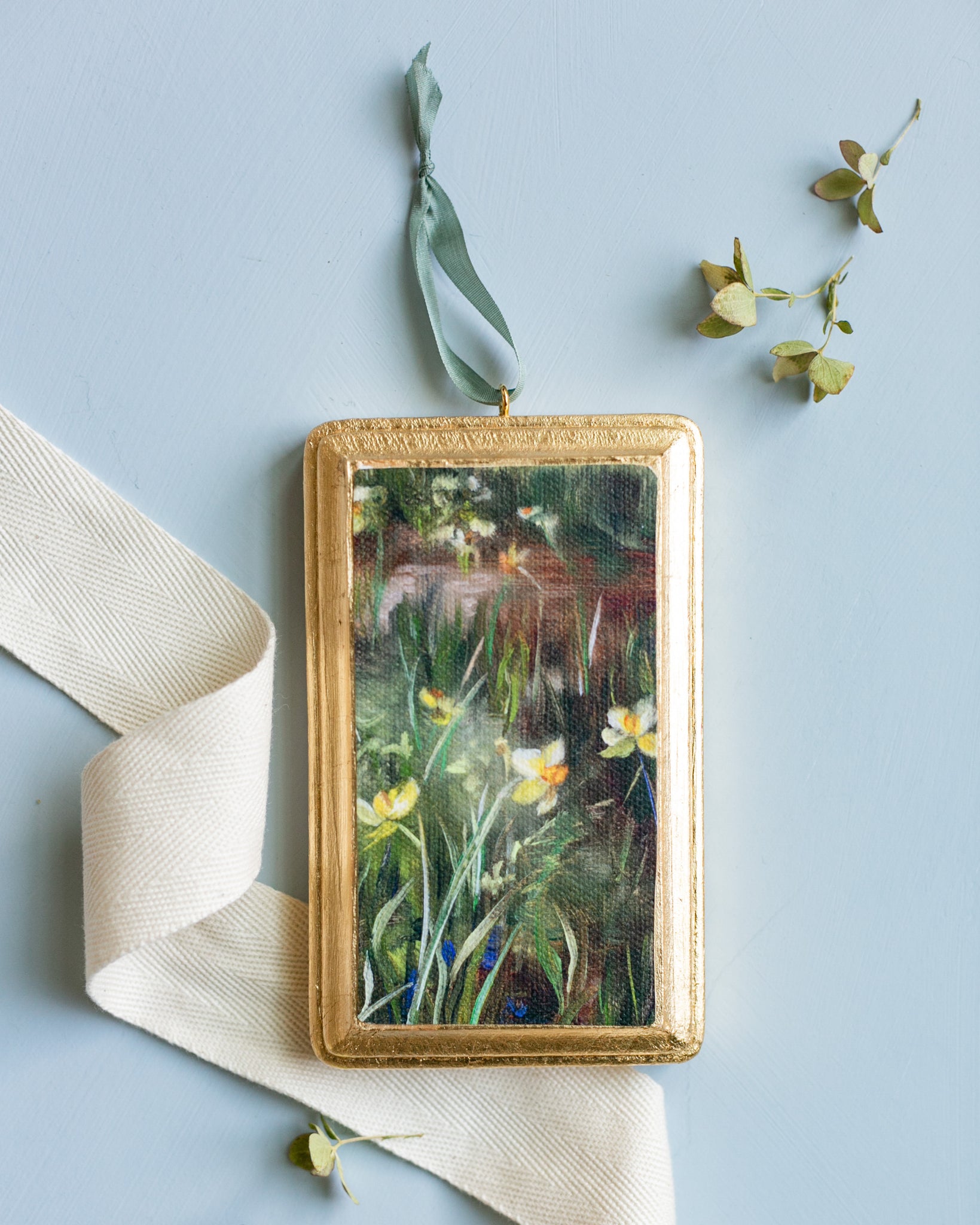 Rectangle Ornament - Daffodils