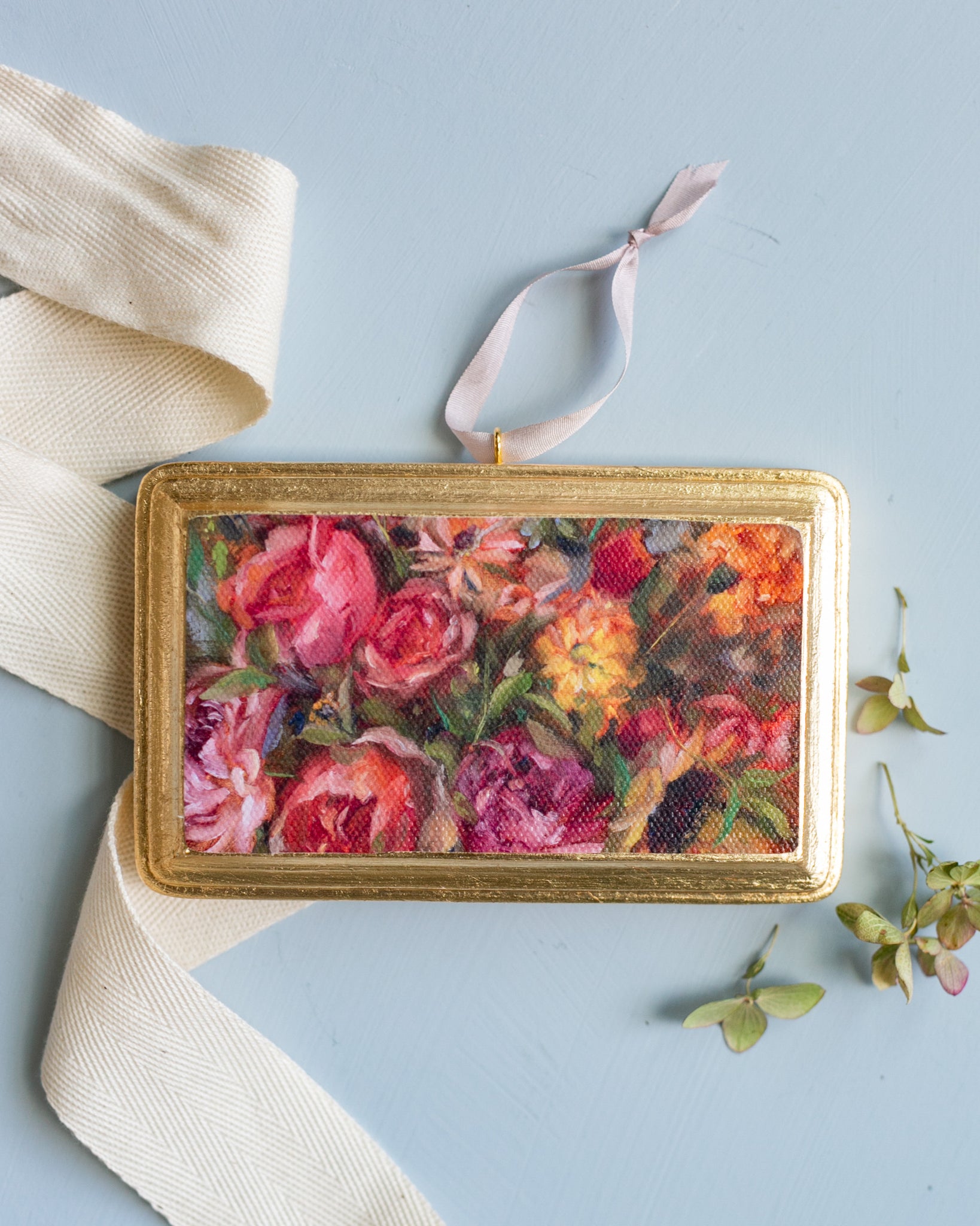 Rectangle Ornament - Garden Bouquet
