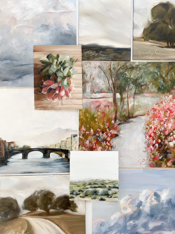 Michelle Boyd Studio - original oil paintings - Austin artist - impressionism - landscape art 