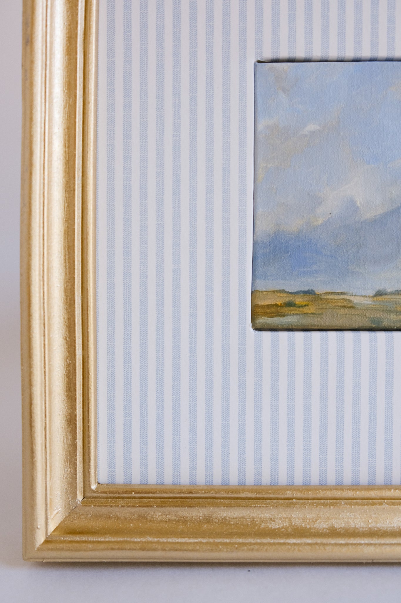 Tiny Sky No. 08 - 3x3" Original Oil Painting