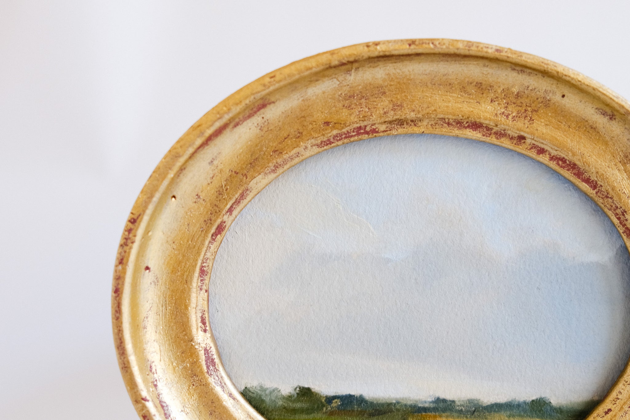 Petrichor Study - 3.5x4" Original Oil Painting