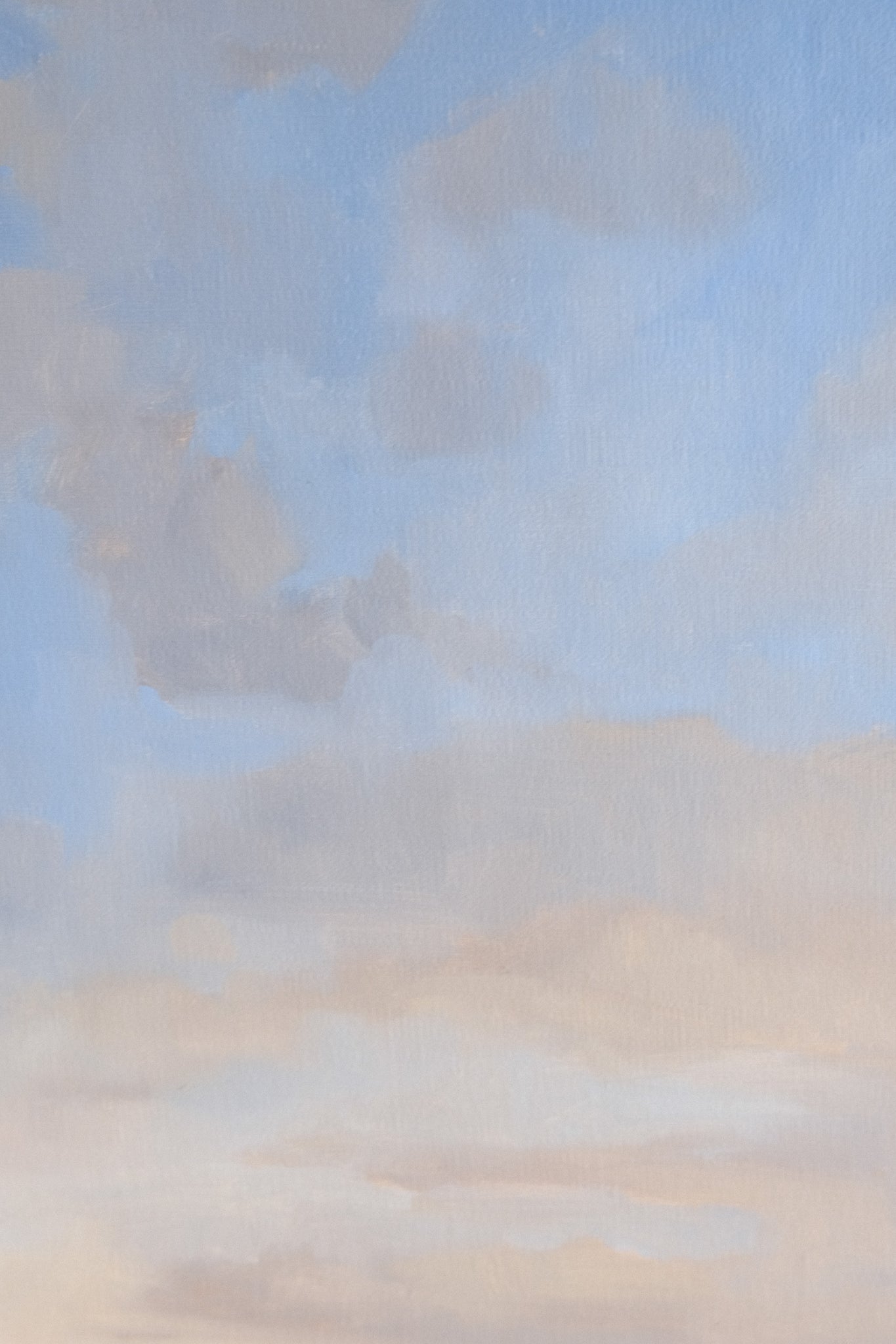 Ultramarine & Cerulean - 16x20" Original Oil Painting