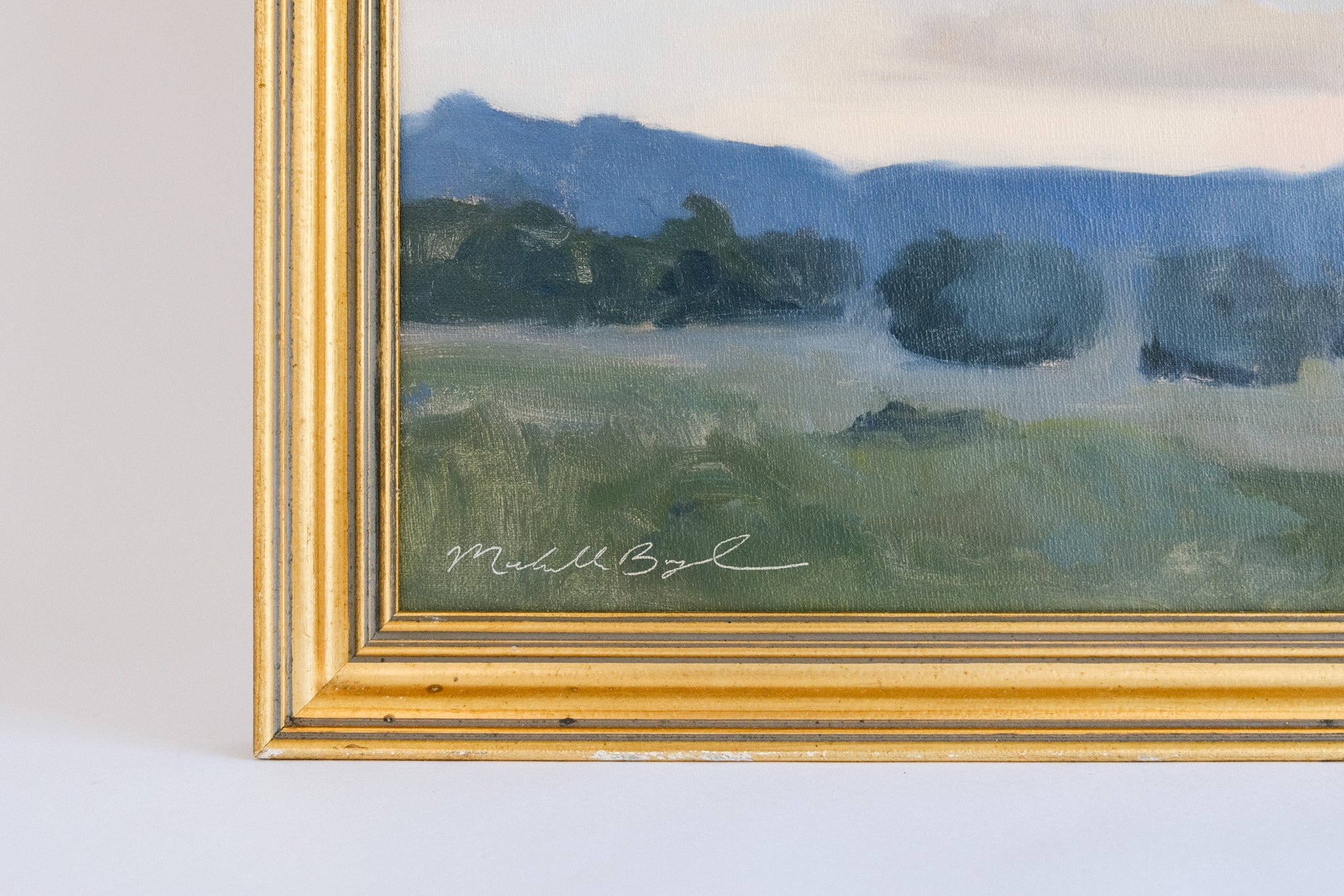 Ultramarine & Cerulean - 16x20" Original Oil Painting