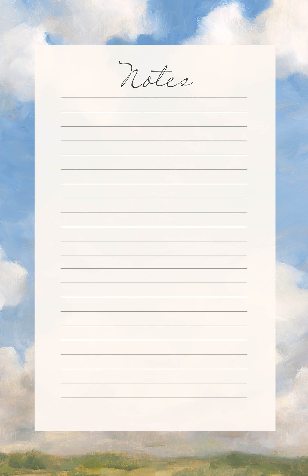 Small Sky Notepad