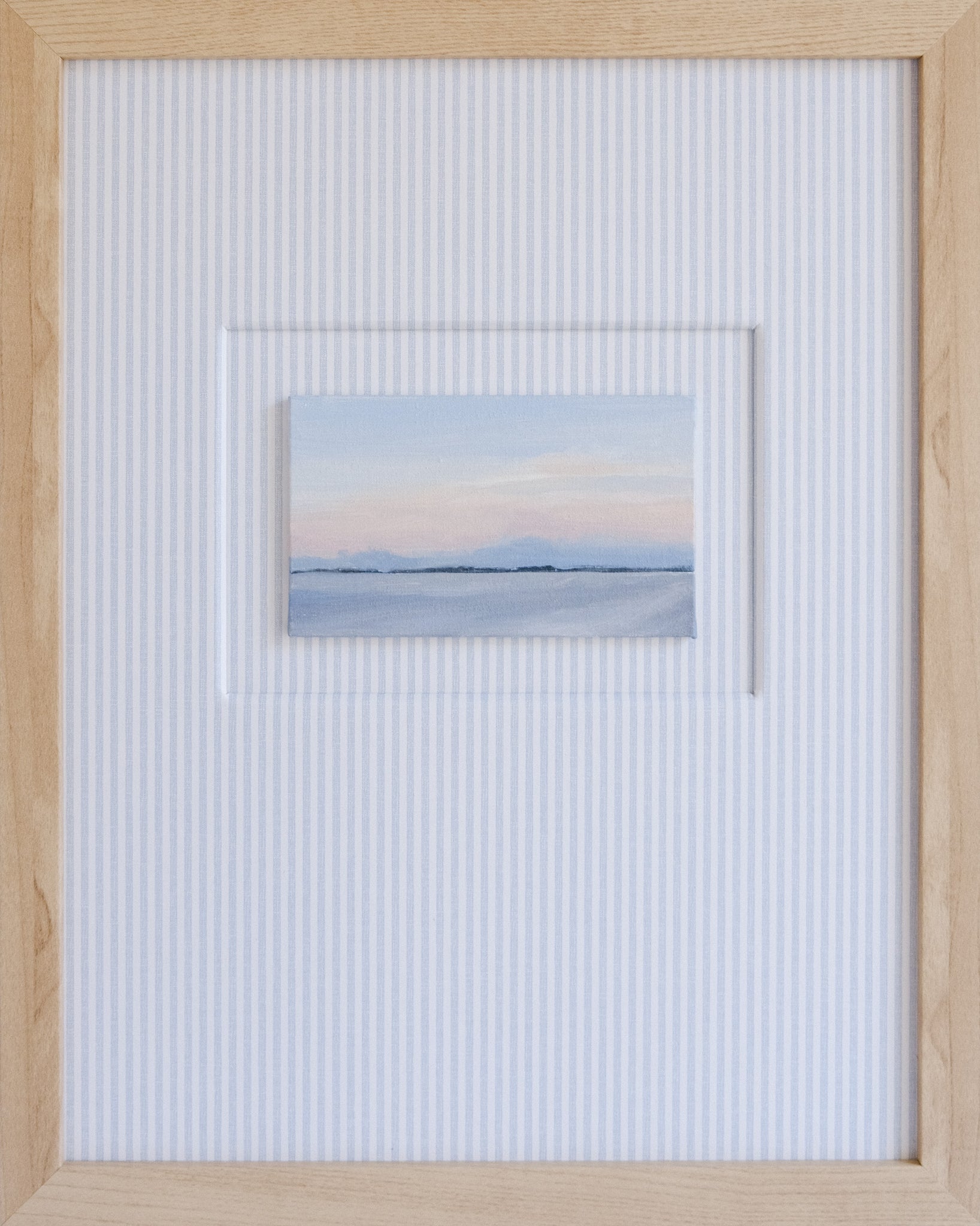 Bayou Sunrise - 3x5" Original Oil Painting