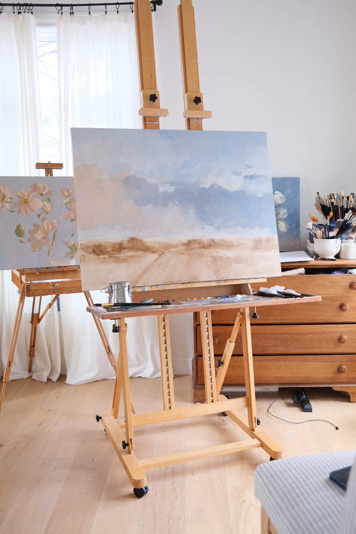 On the Other Side - 30x40" Original Oil Painting