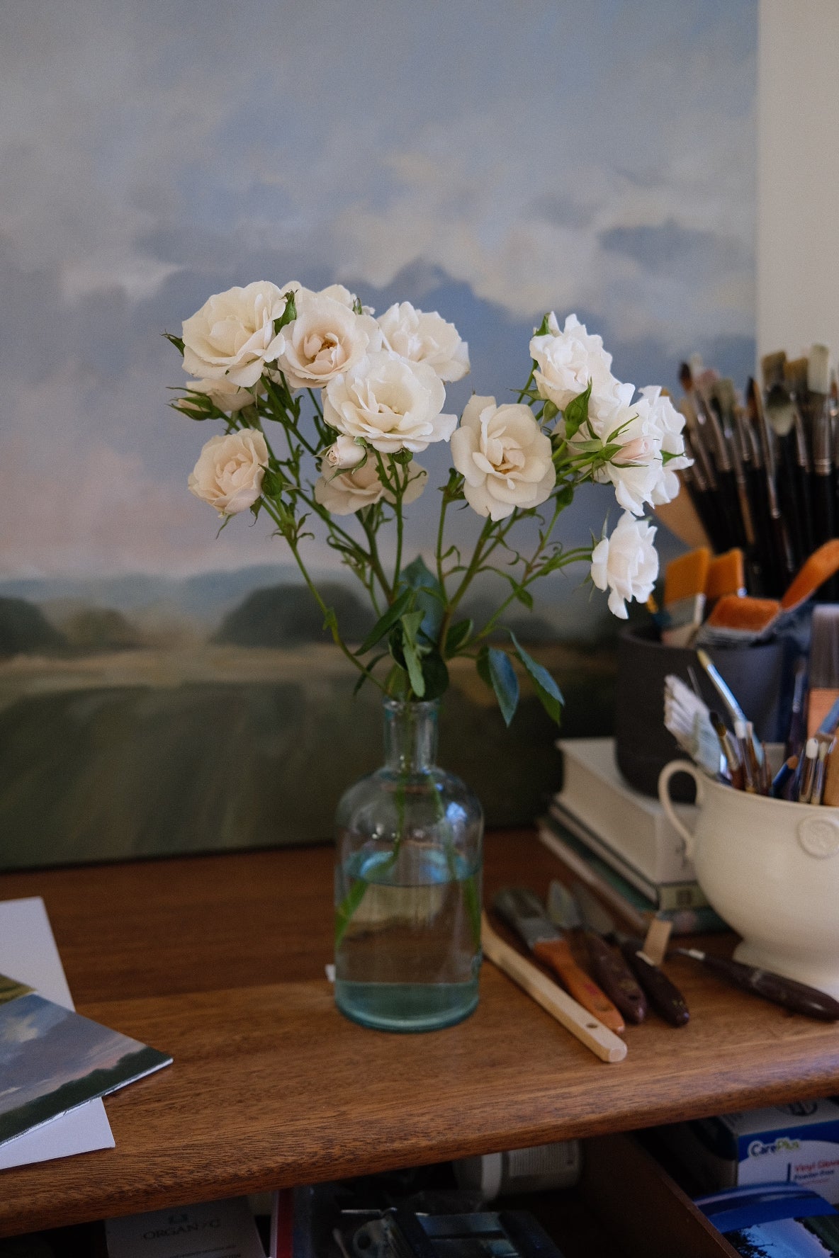 Spray Roses - 11x14" Original Oil Painting