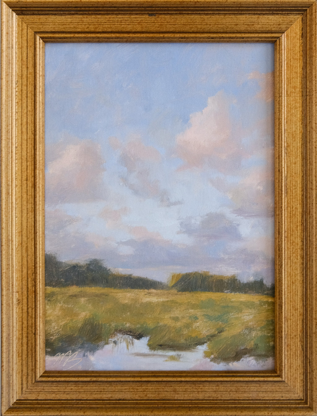 Fish On! - 5x7" Original Oil Painting