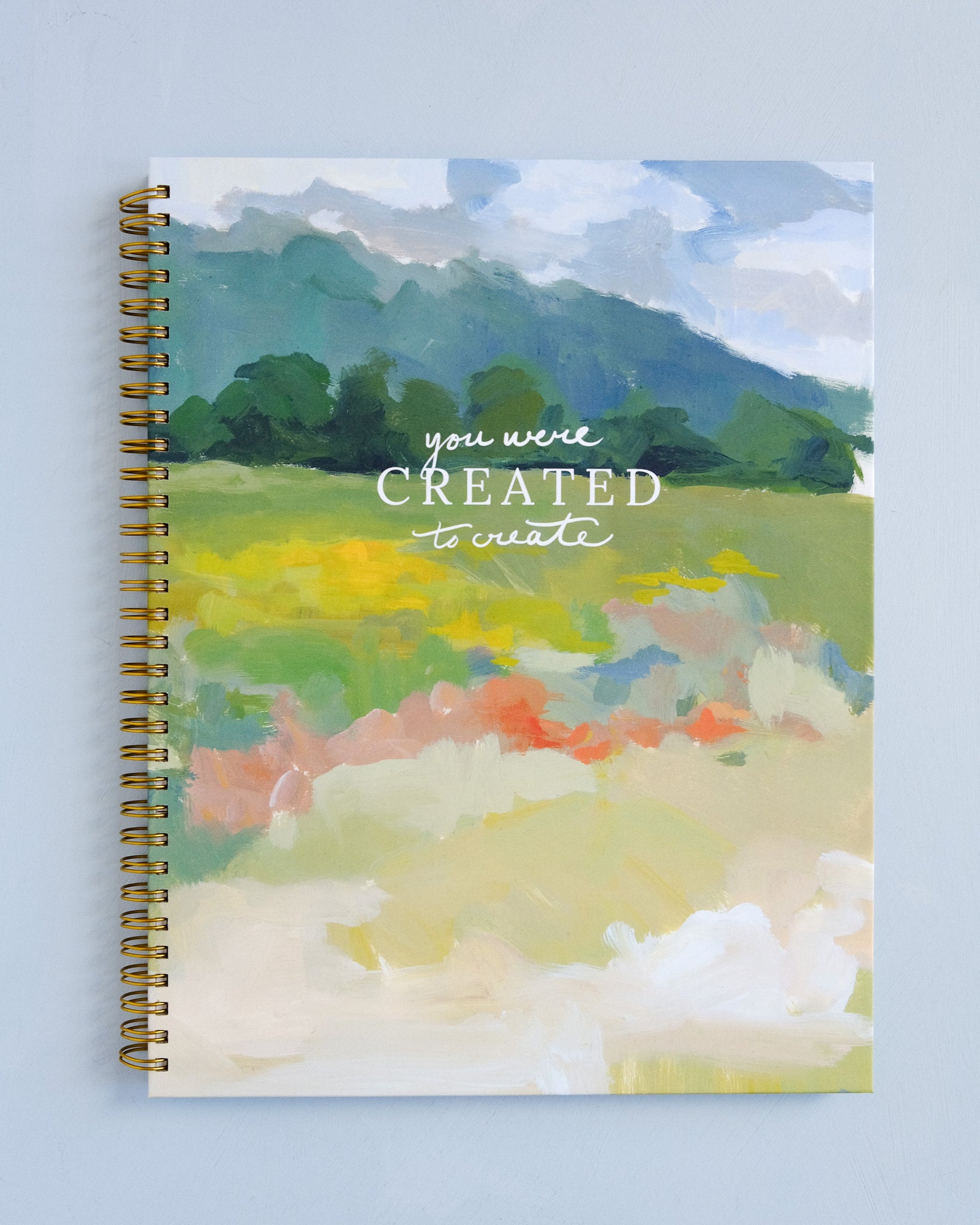 College Ruled Notebook - You Were Created to Create