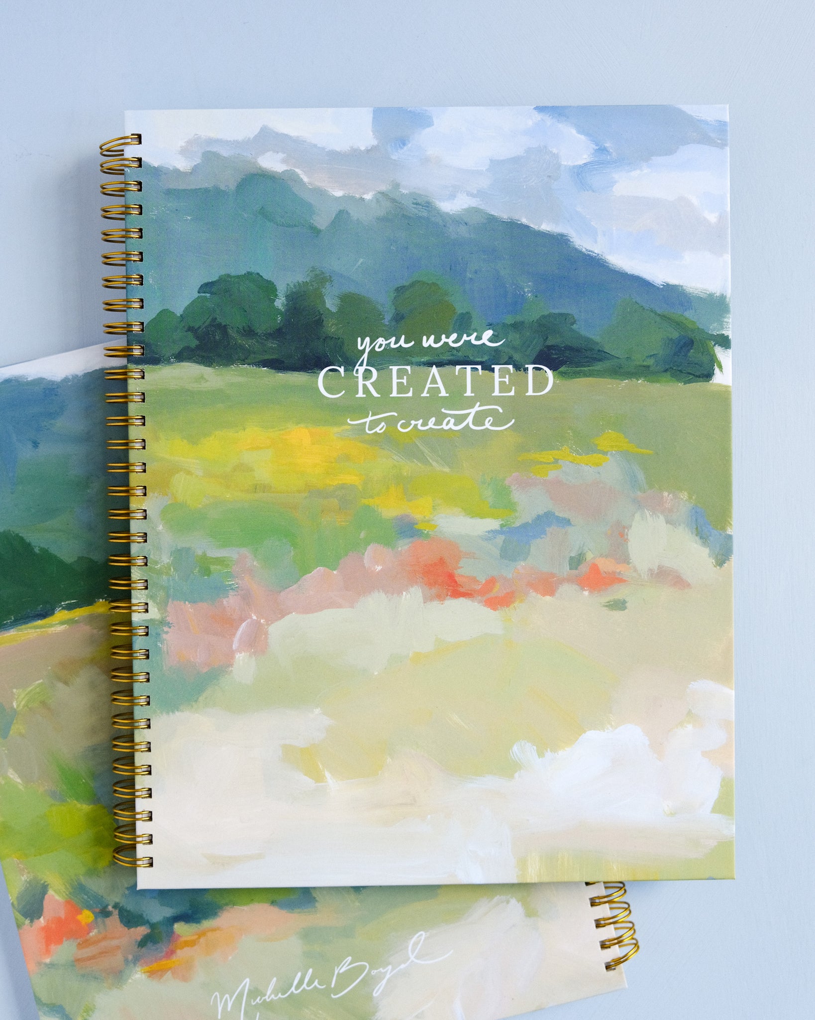 College Ruled Notebook - You Were Created to Create