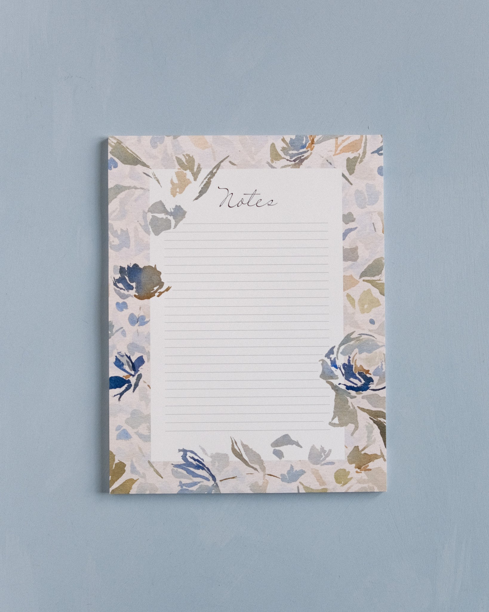 Large Floral Notepad