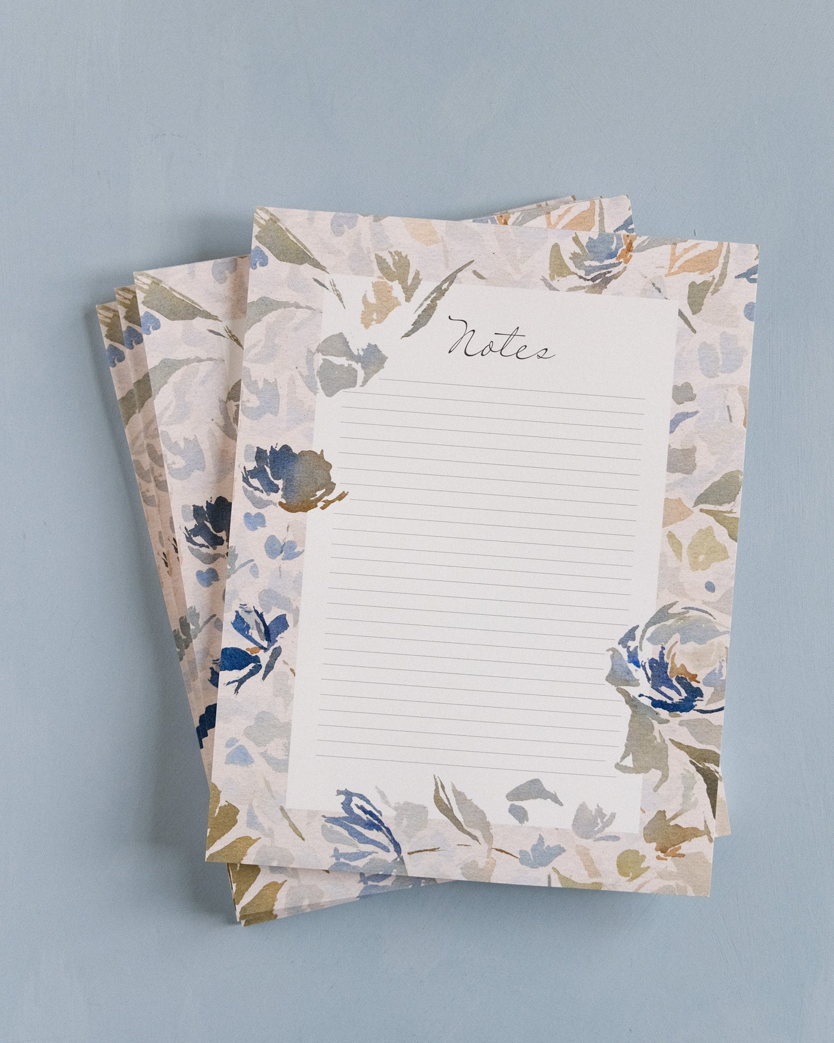 Large Floral Notepad