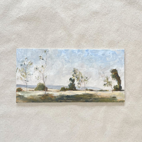 Monet Mastercopy Variation Two - 6x12" Oil on Panel