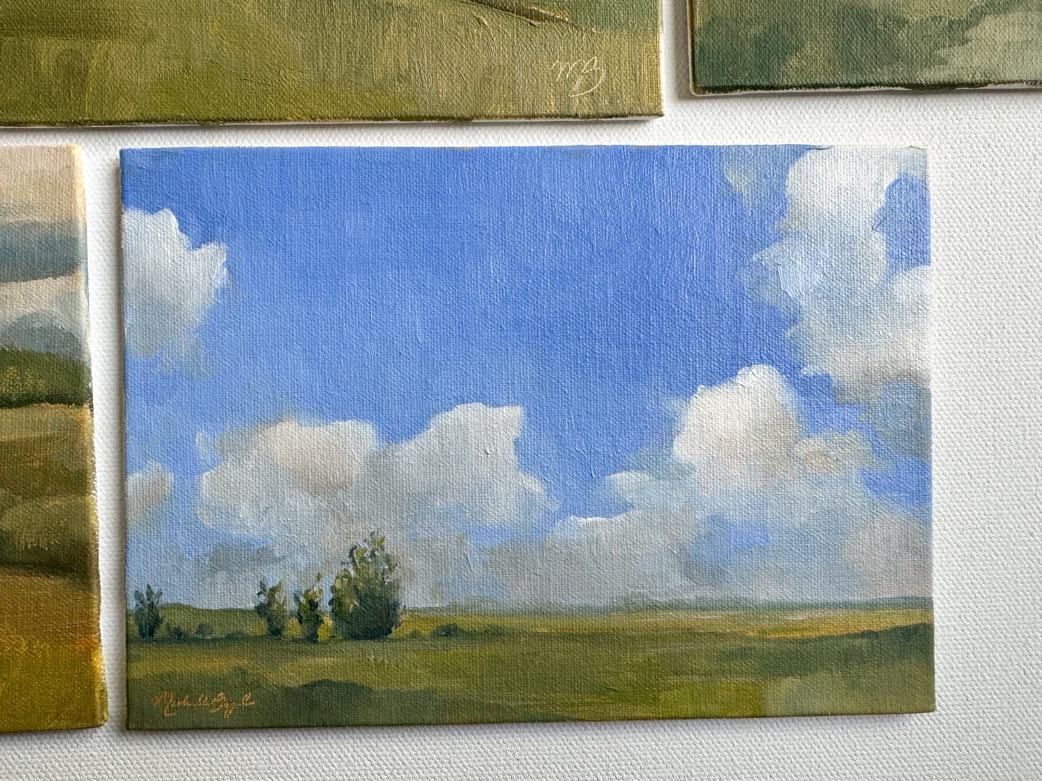 I-10 But Make It Pretty - 5x7" Oil on Panel