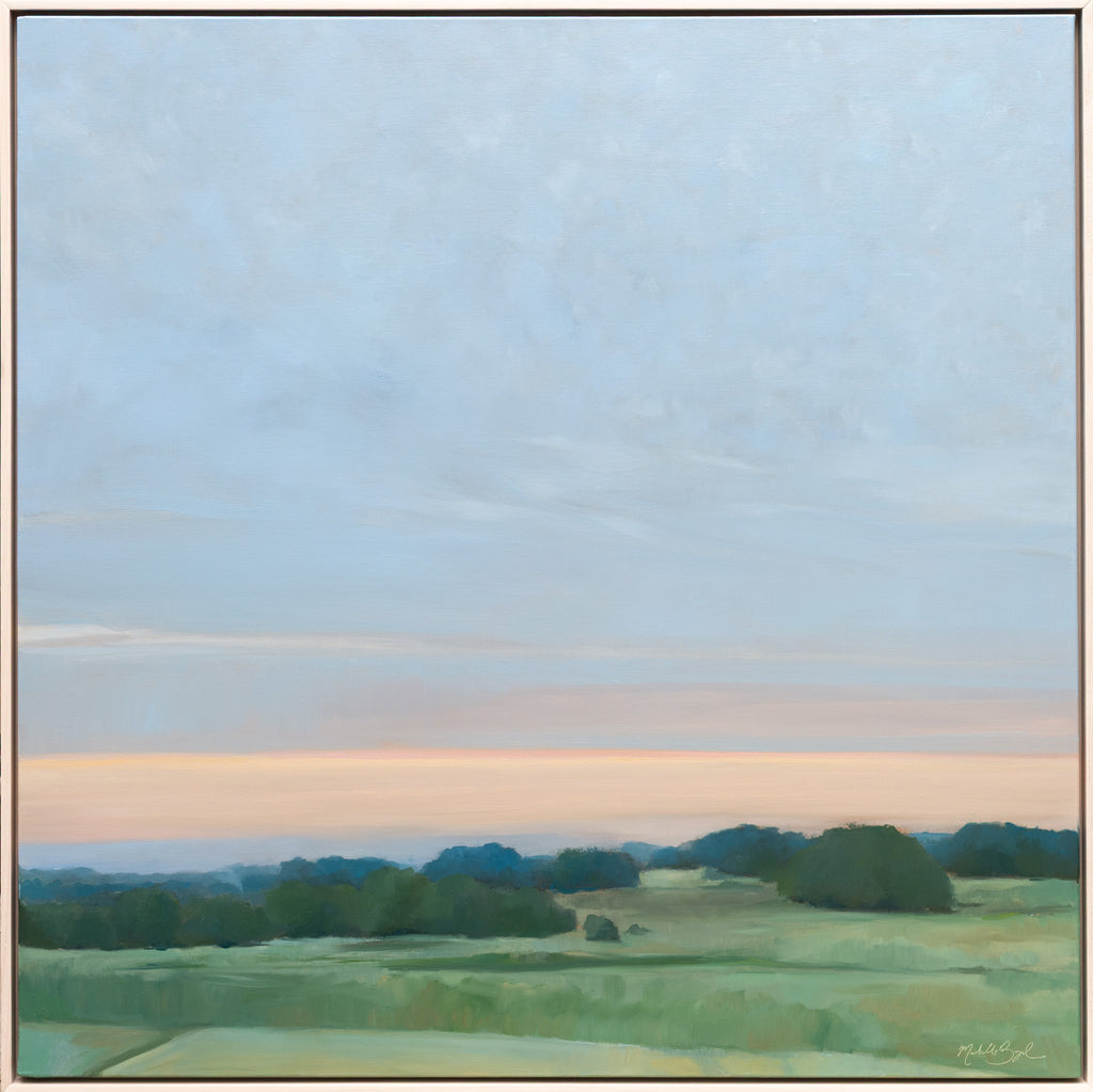 Morning Breaks - 36x36" Original Oil Painting
