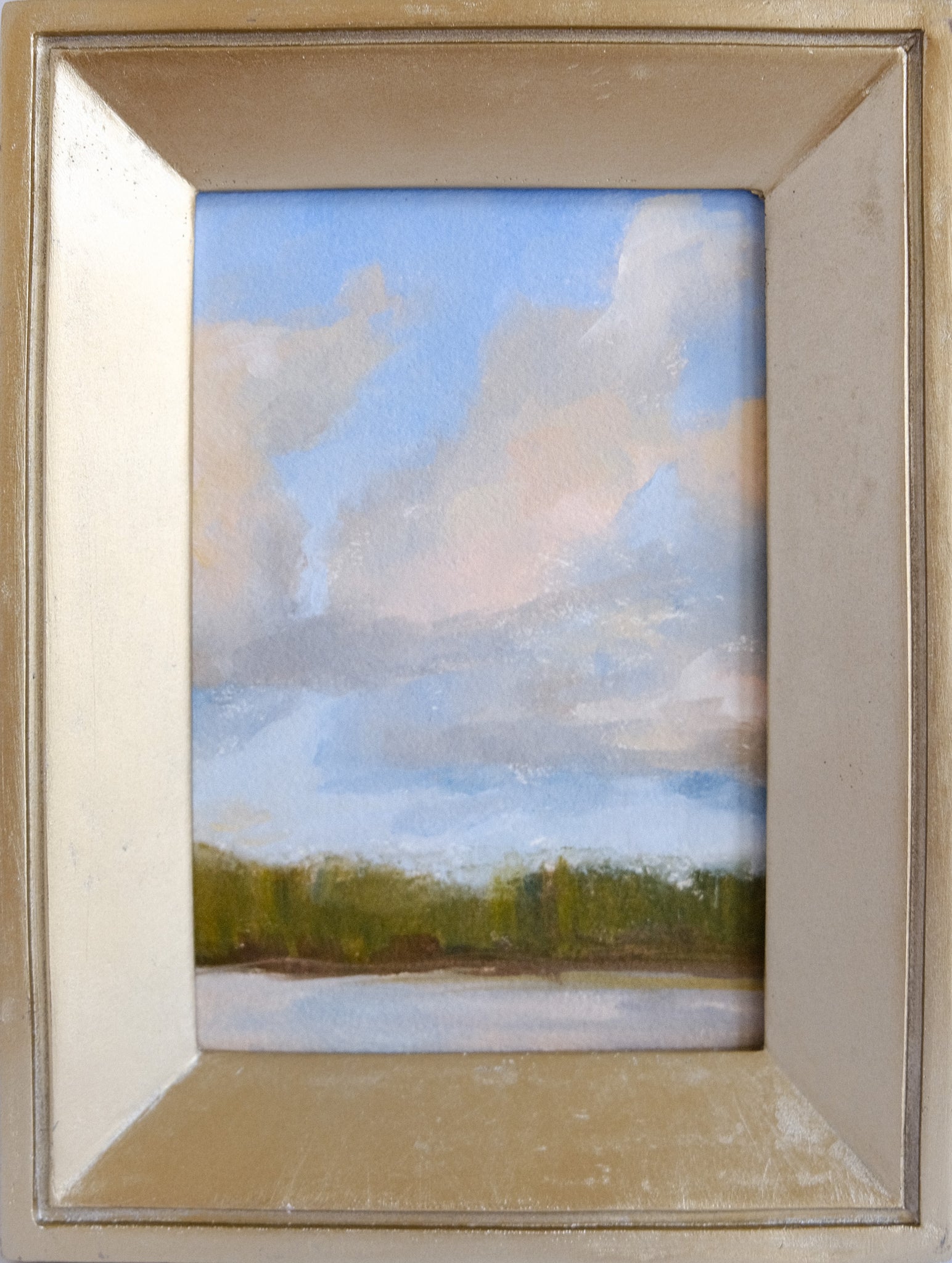 Marsh Madness - 4x6" Original Oil Painting