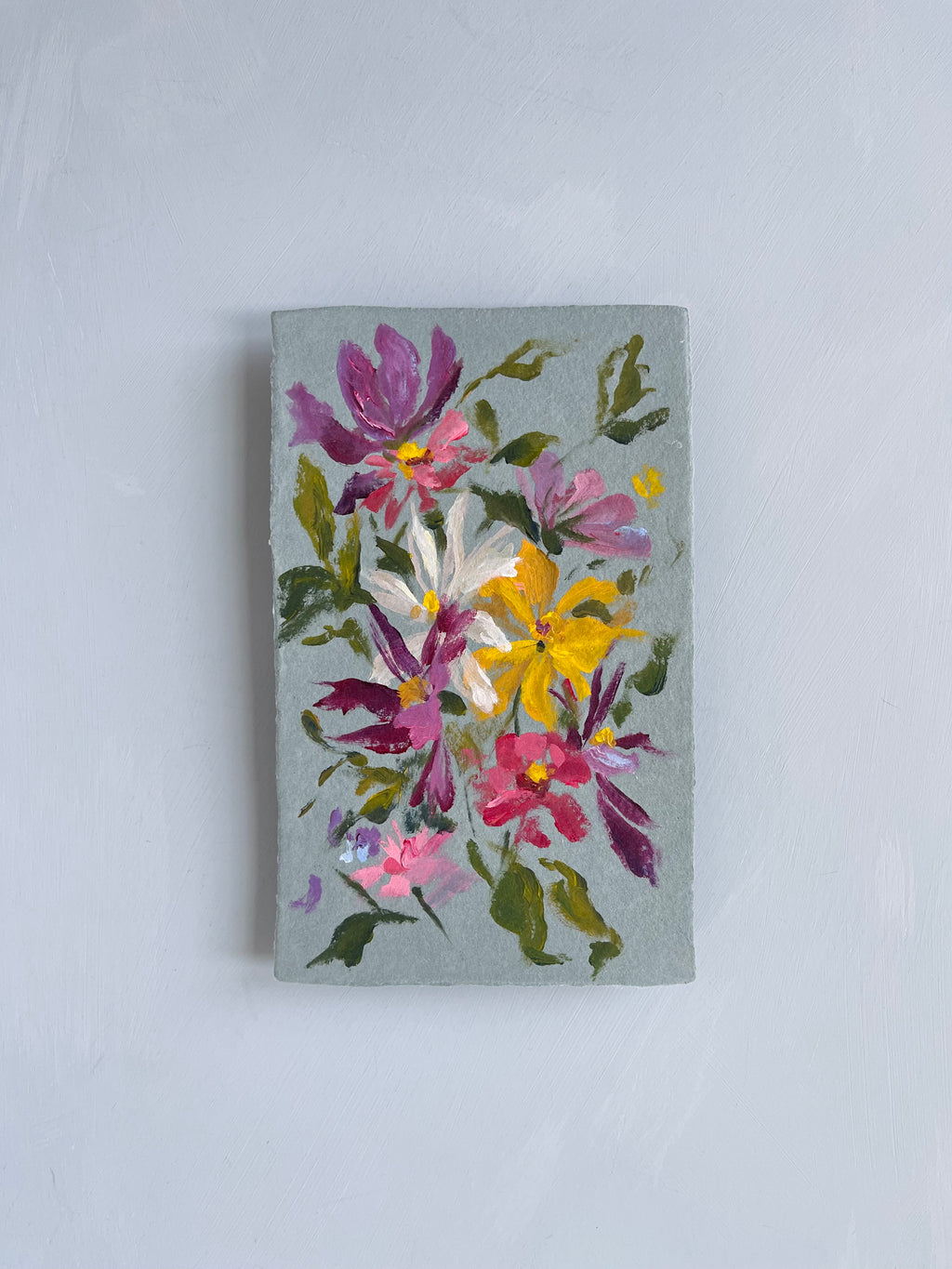 Mini Monday Painting  No. 07 - Summer Blooms