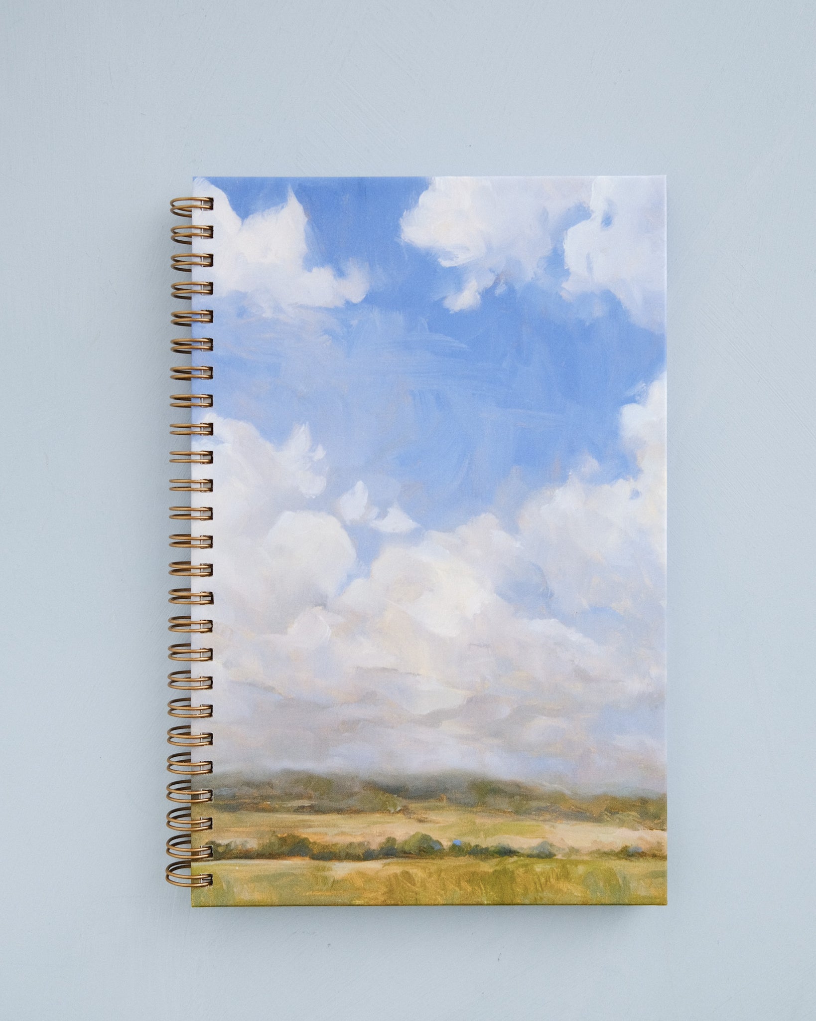 College Ruled Notebook - Blue Skies