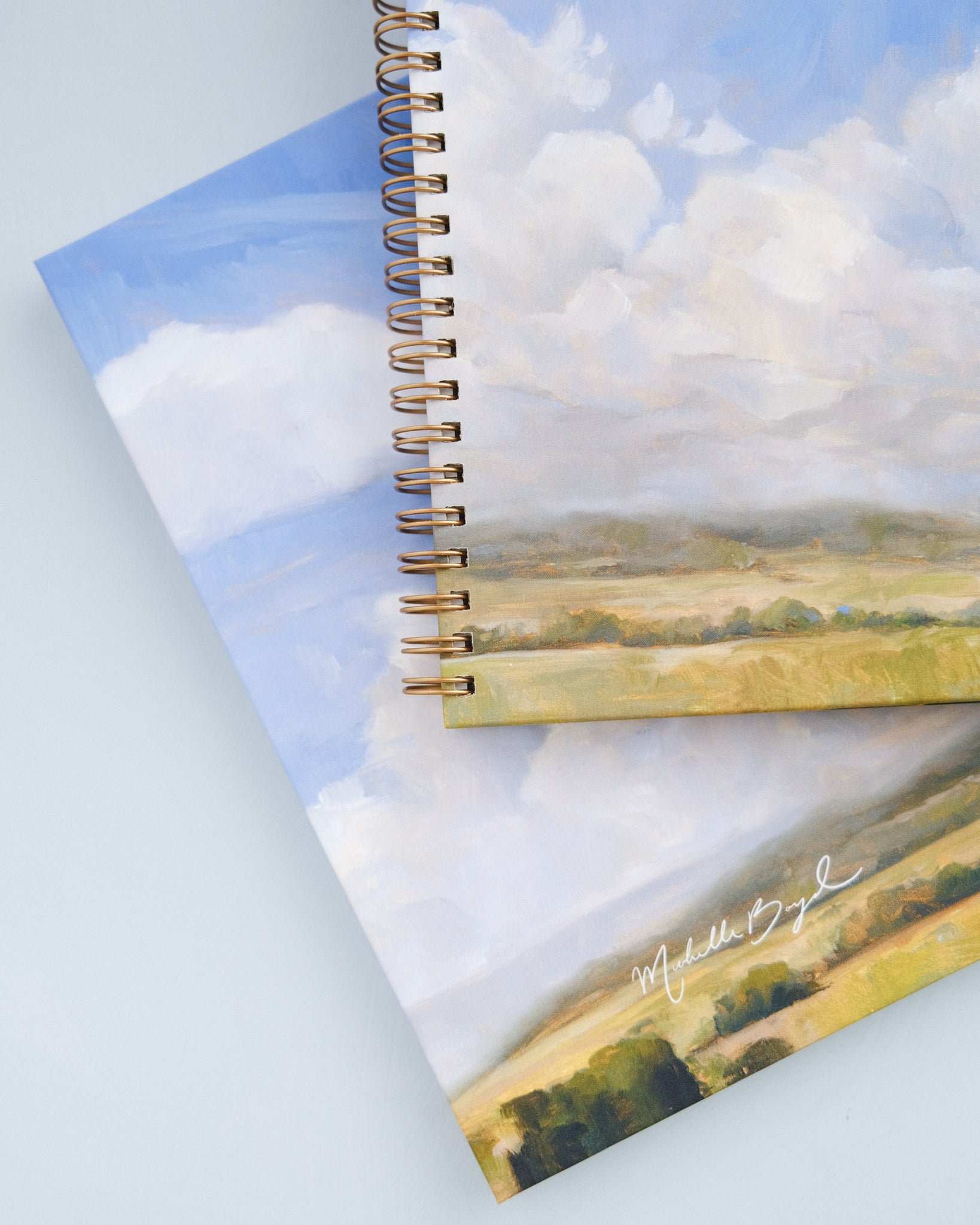 College Ruled Notebook - Blue Skies