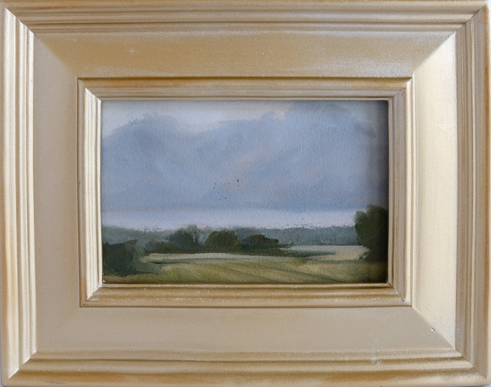 Not Shaken - 4x6" Original Oil Painting