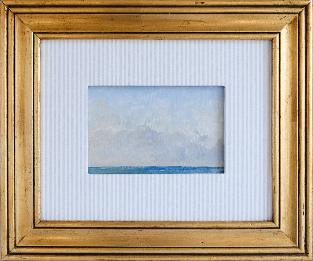 Ocean Shores - 4x6" Original Oil Painting