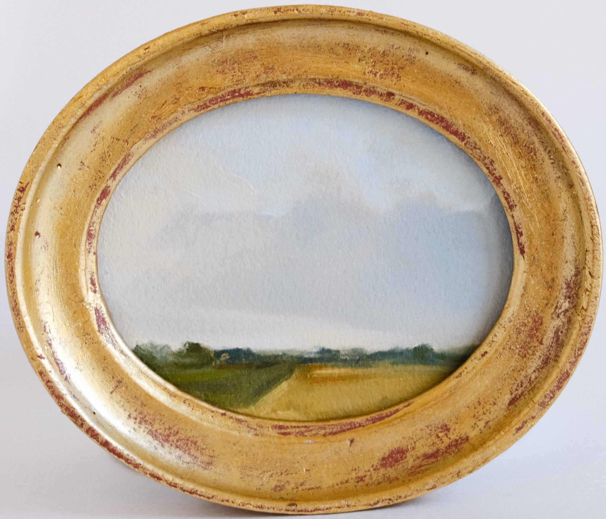 Petrichor Study - 3.5x4" Original Oil Painting