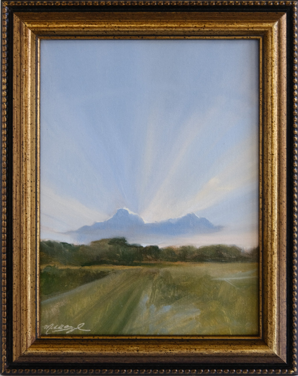 Rays - 6x8" Original Oil Painting