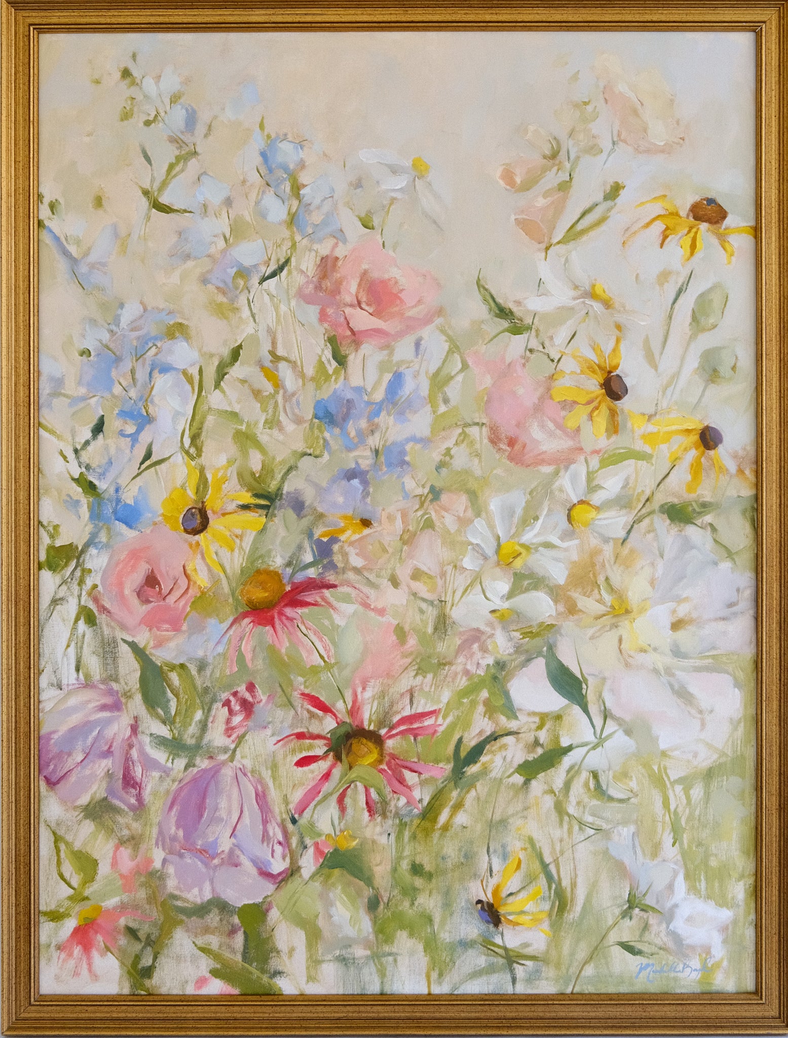 Summer Garden Goodies - 18x24" Original Oil Painting