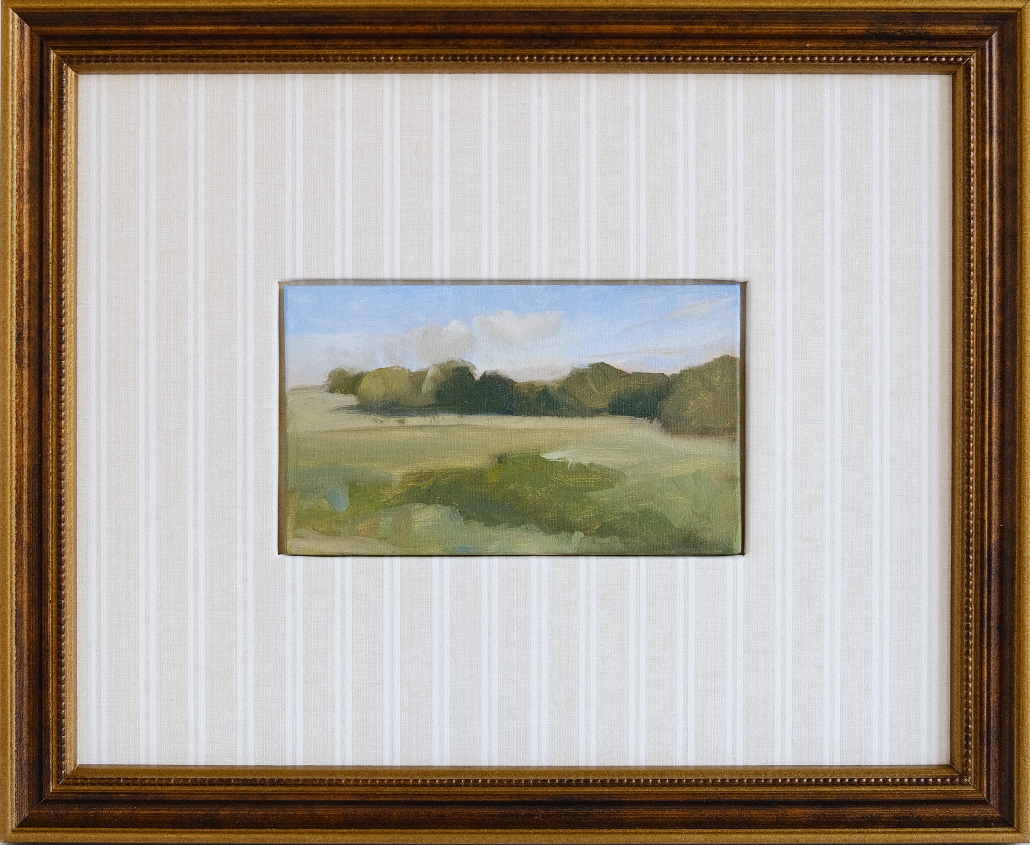 Texas Meadow - 3x5" Original Oil Painting