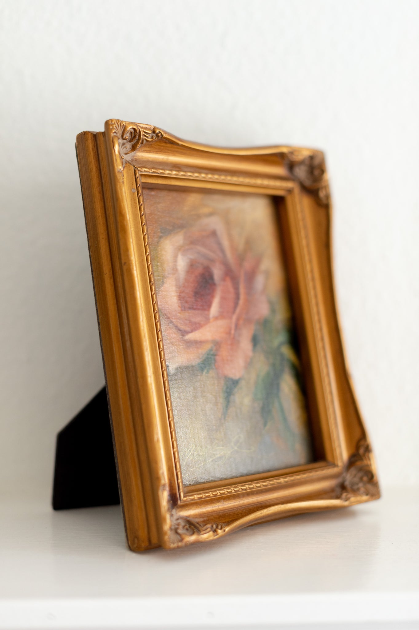 Ever So Simple  - 5x7" Framed Oil Painting