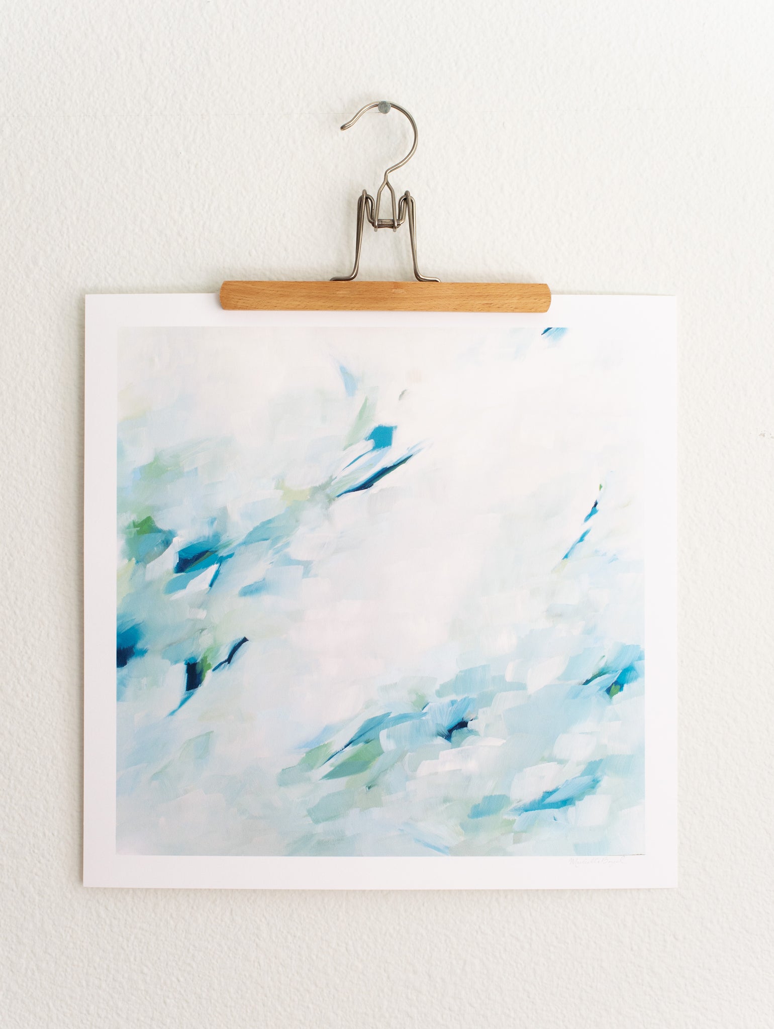 Just Through the Clouds - Print